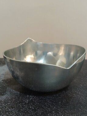 Vintage Art Deco Pintel Coll. Bowl by Towle-Cast Aluminum Holloware